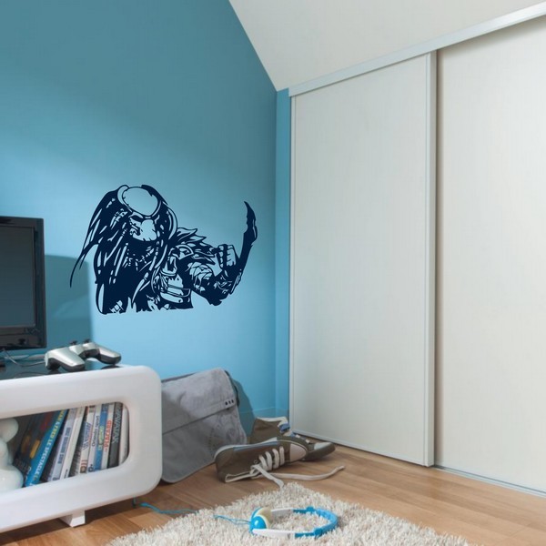 Exemple de stickers muraux: Alien vs Predator-Predator 2